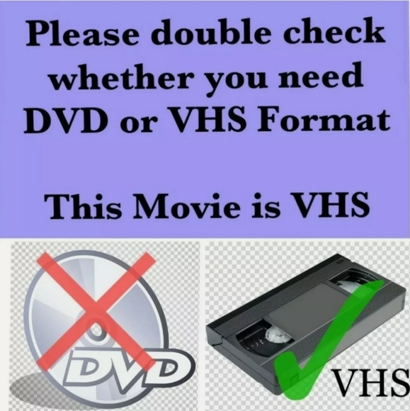 ET VHS Movie Staring Drew Berry In Used Condition. - Picture 8 of 8